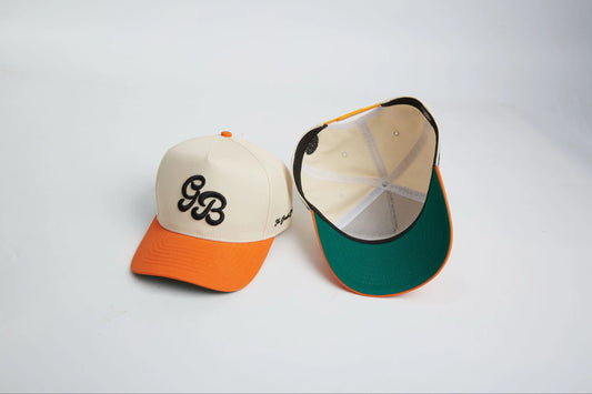 Growth Brand cap cream/orange