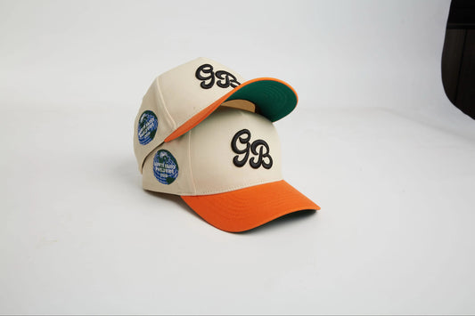 Growth Brand cap cream/orange