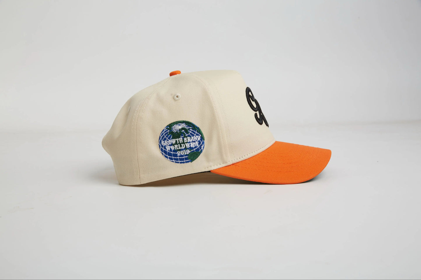 Growth Brand cap cream/orange