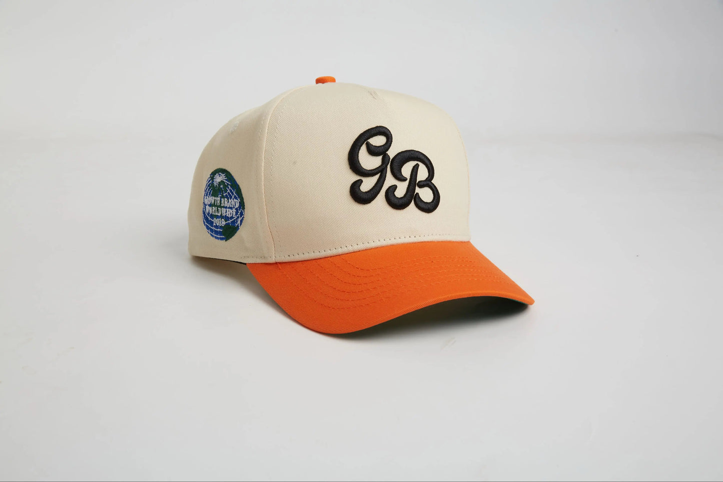 Growth Brand cap cream/orange