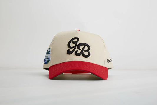 Growth Brand cap cream/red