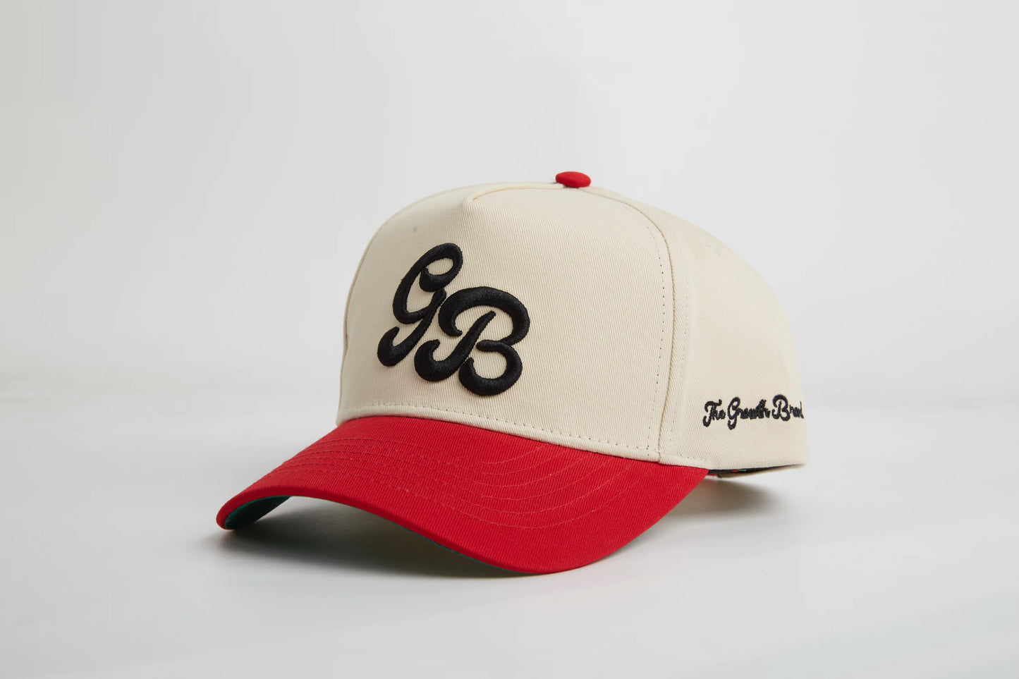 Growth Brand cap cream/red