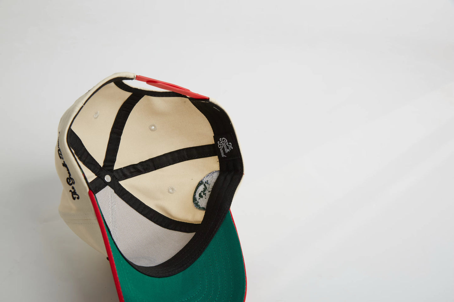 Growth Brand cap cream/red