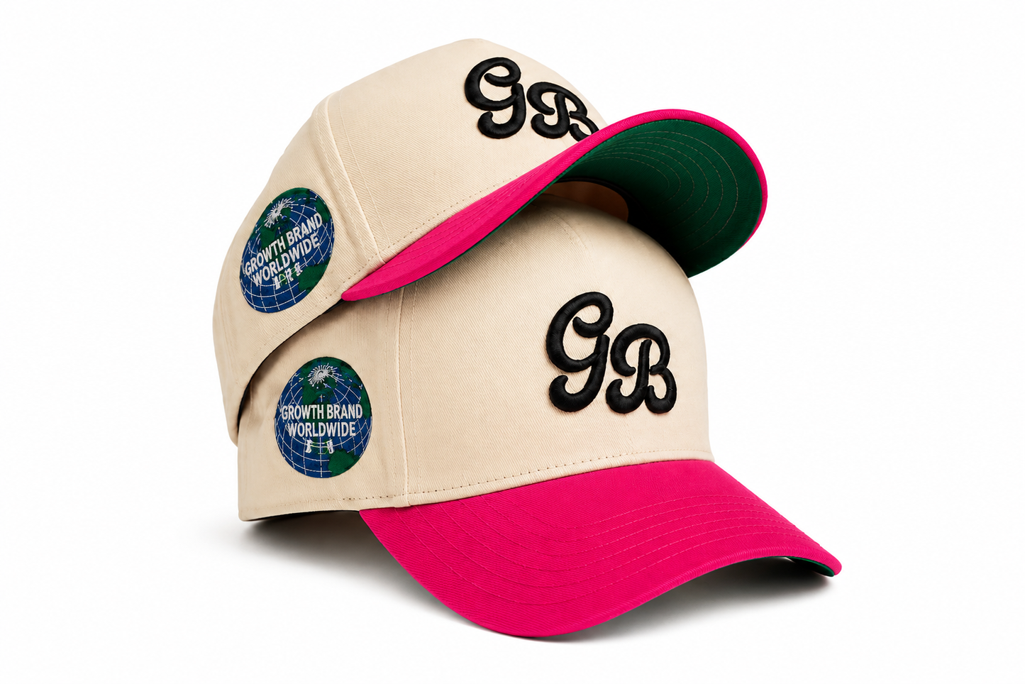 Growth Brand cap cream/pink