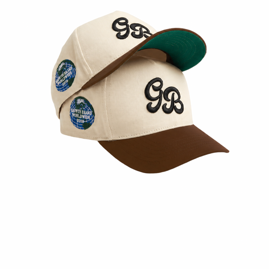 Growth Brand cap cream/brown