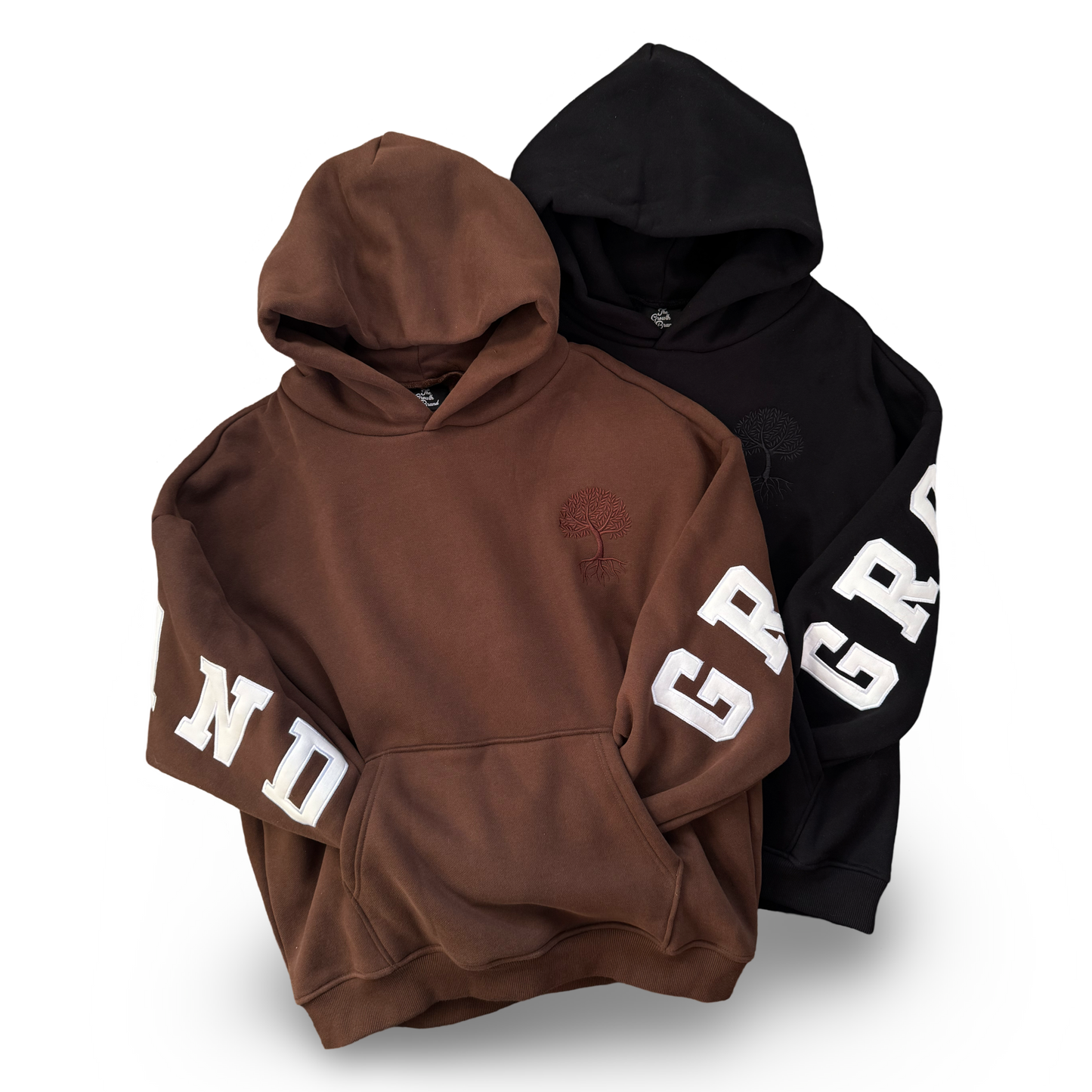 Growth Brand Letterman hoodie