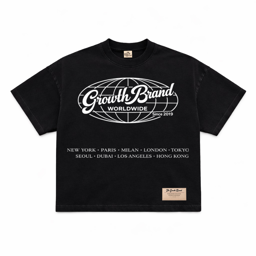 Worldwide Tee- Black