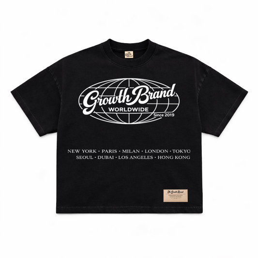 Worldwide Tee- Black