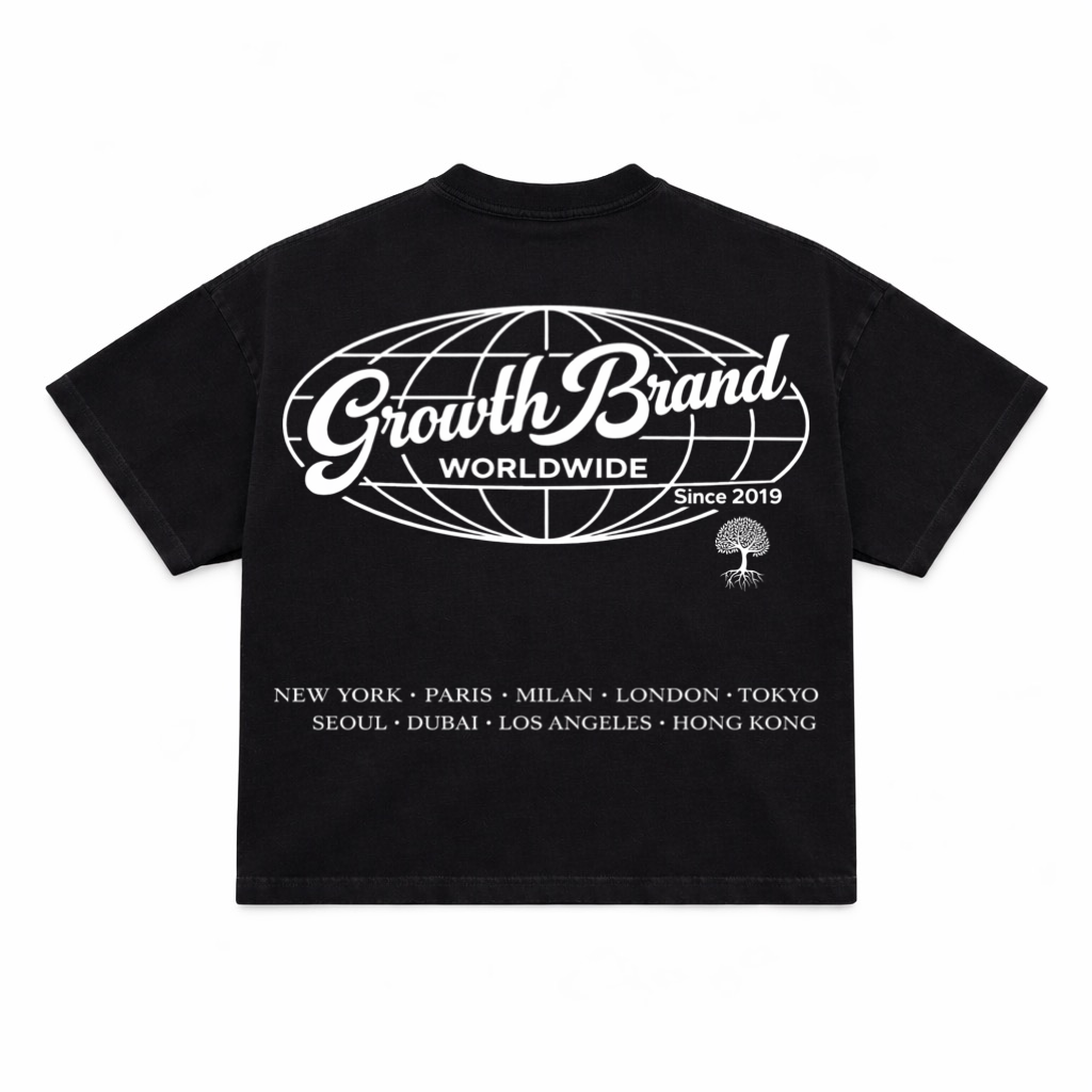 Worldwide Tee- Black