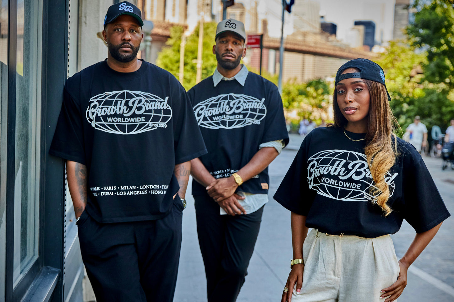 Worldwide Tee- Black